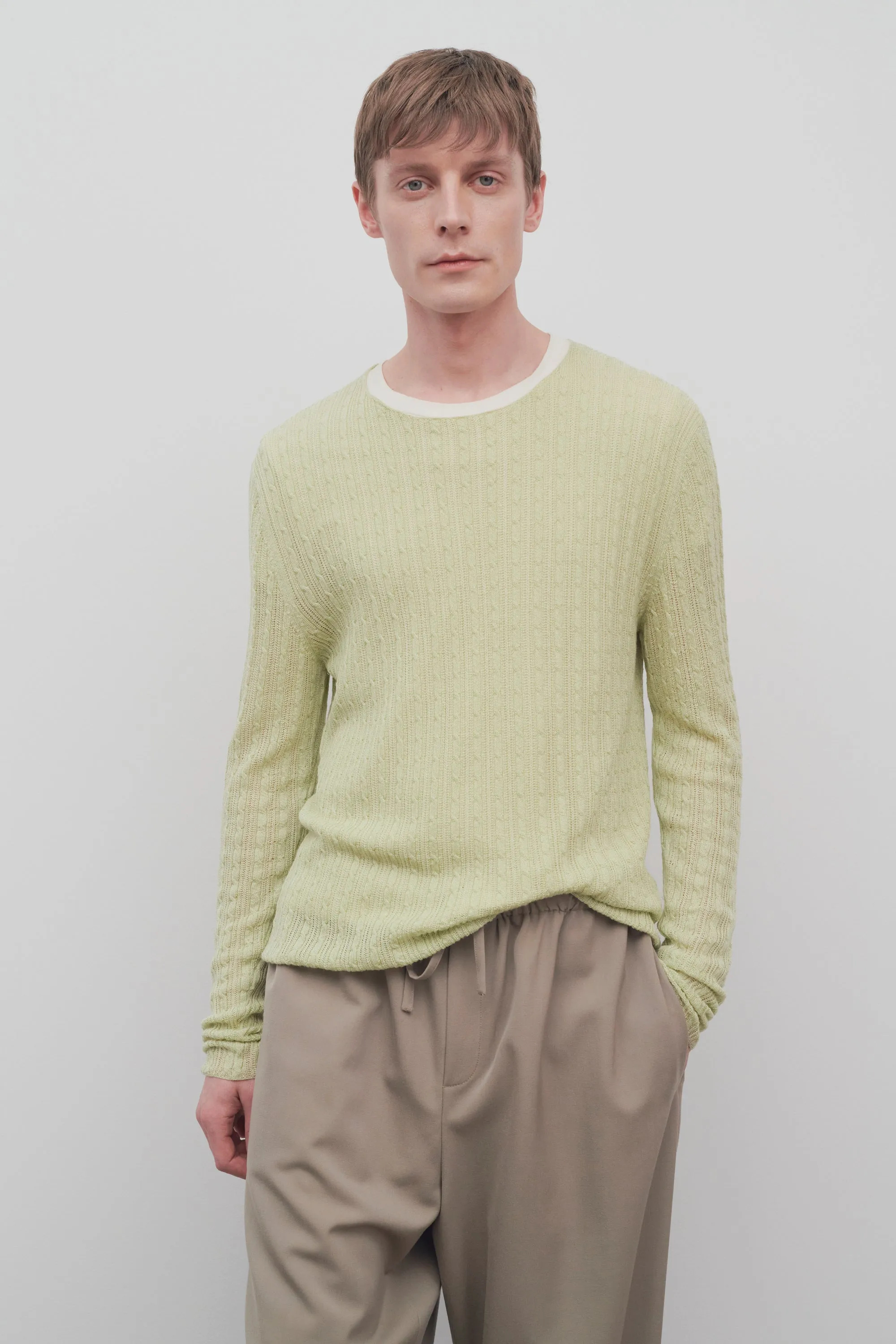 Vico Sweater in Wool and Silk sold by The Row product image thumbnail 3