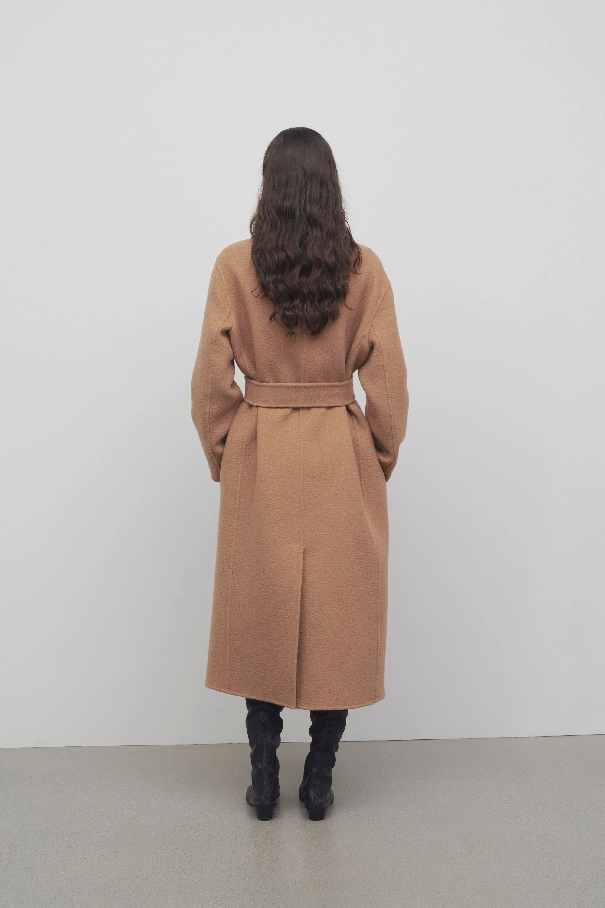 Malika Coat in Cashmere sold by The Row product image thumbnail 5