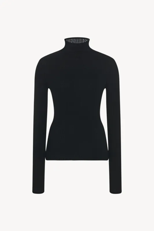 Hurly Turtleneck in Cashmere and Silk sold by The Row