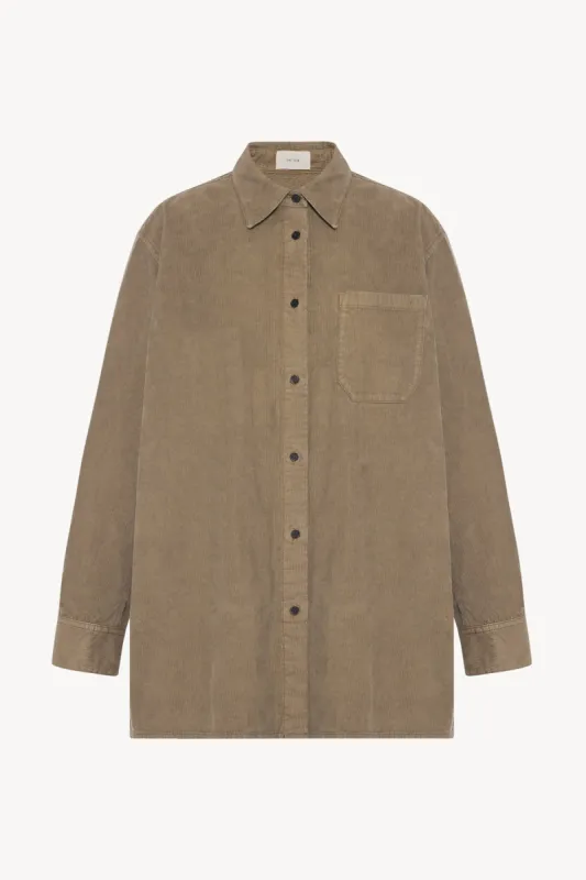 Idro Shirt in Cotton Corduroy sold by The Row