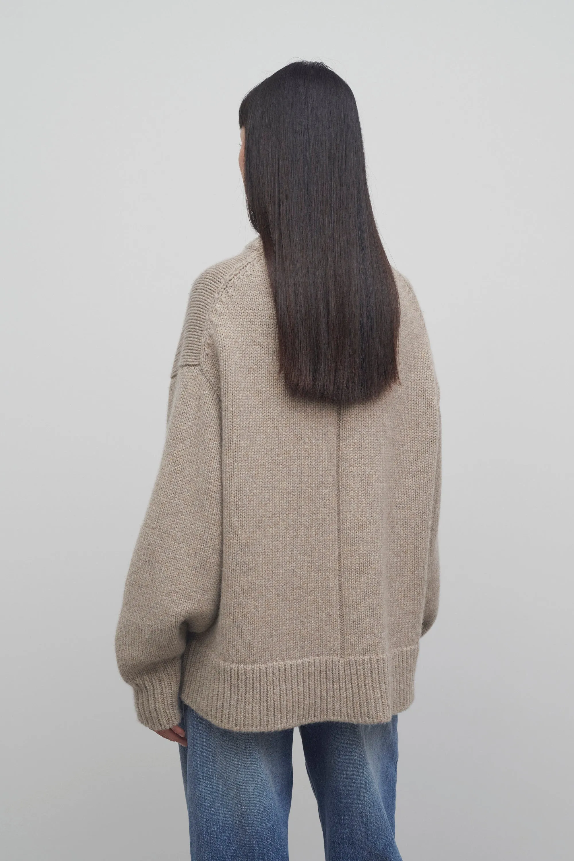Himus Sweater in Cashmere sold by The Row product image thumbnail 5
