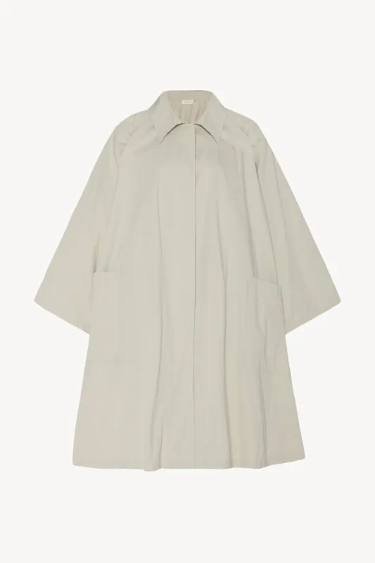 Leinster Coat in Cotton sold by The Row