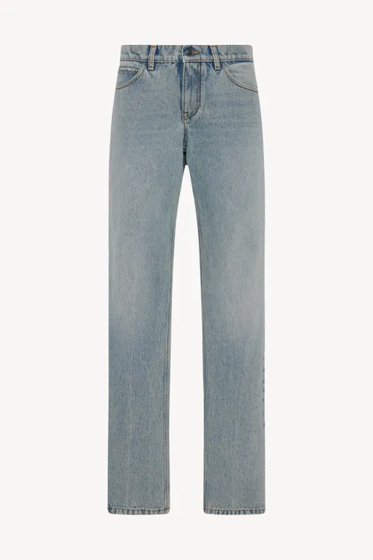 Carlyl Jean in Denim sold by The Row