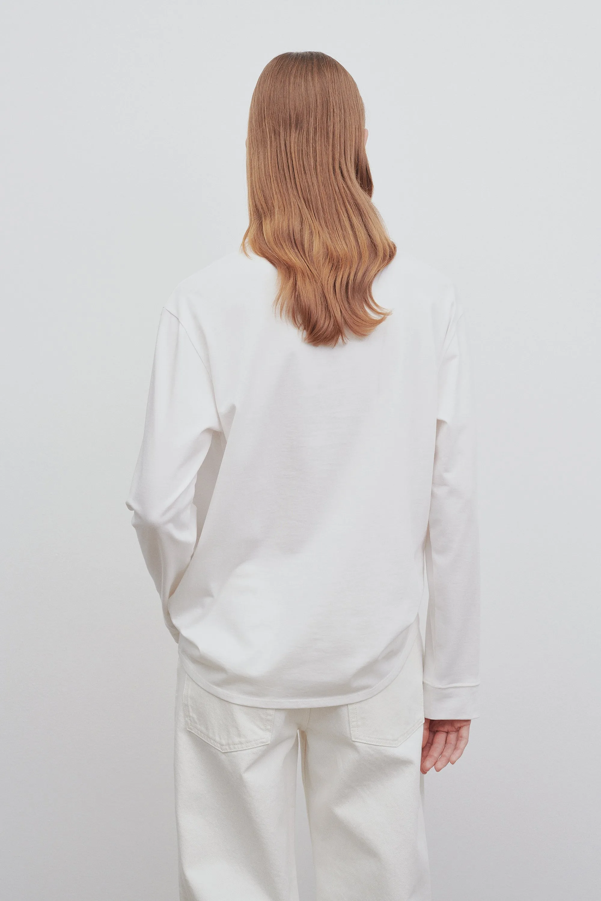 Ciles R T-Shirt sold by The Row product image thumbnail 4