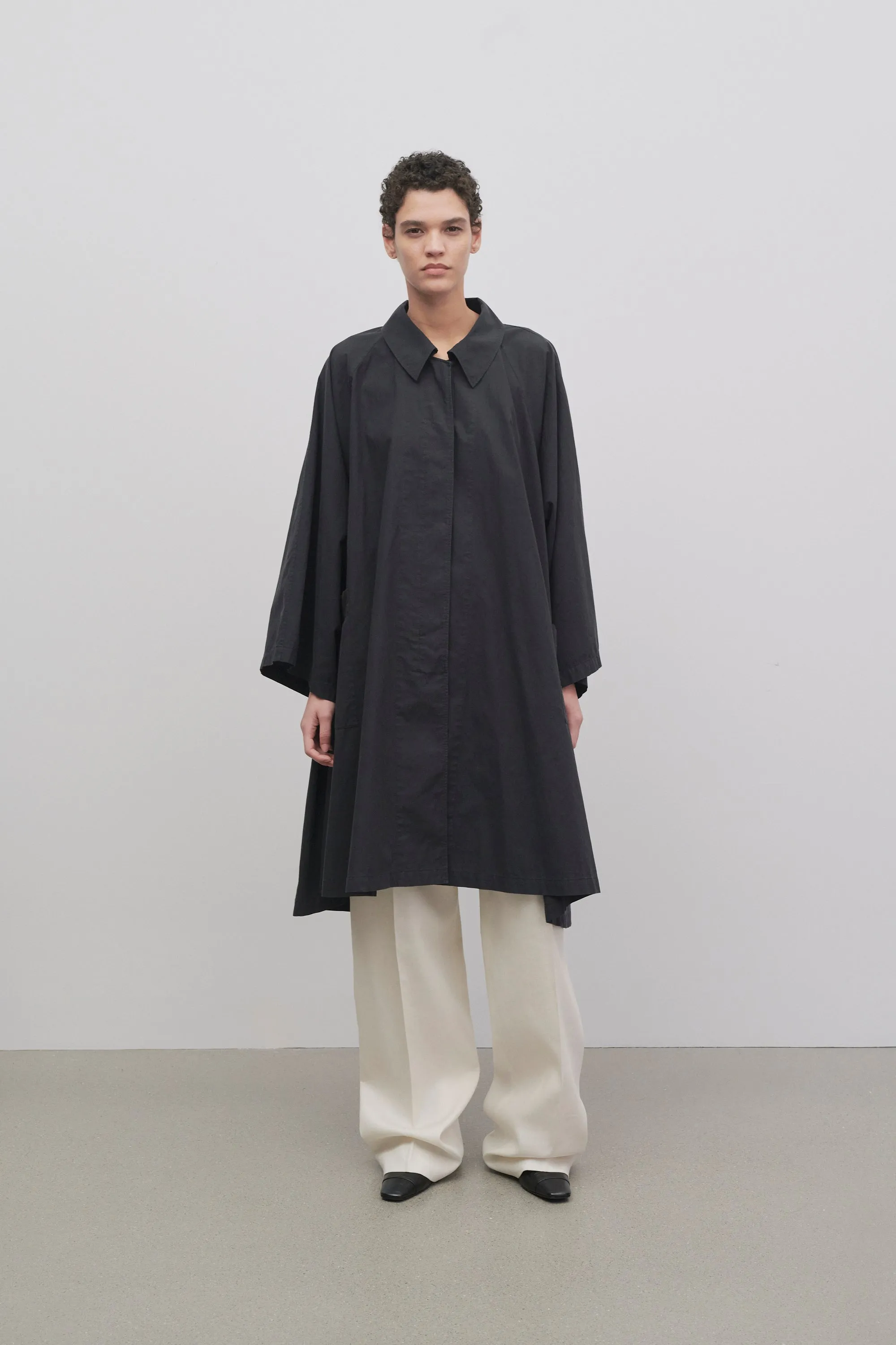 Leins Coat in Cotton sold by The Row product image thumbnail 3