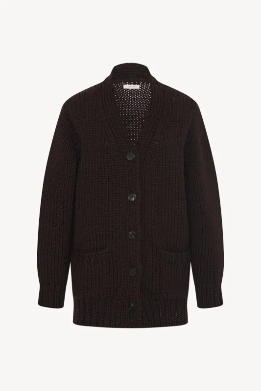 Evesham Cardigan in Merino Wool sold by The Row