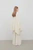 Geordie Pants in Cashmere sold by The Row