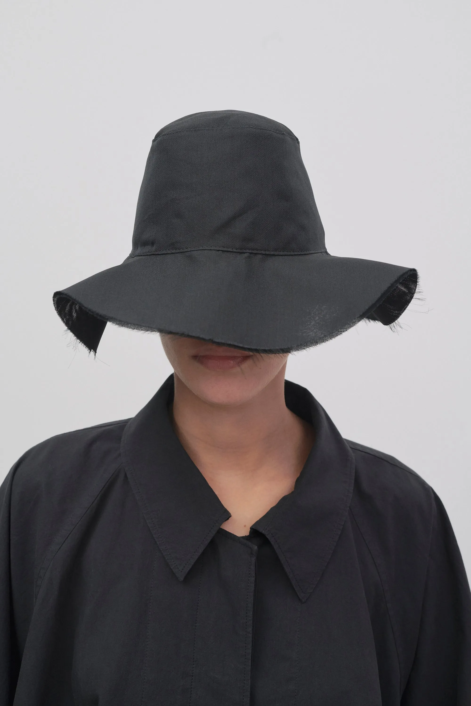 Sofia Bucket Hat in Silk sold by The Row product image thumbnail 3