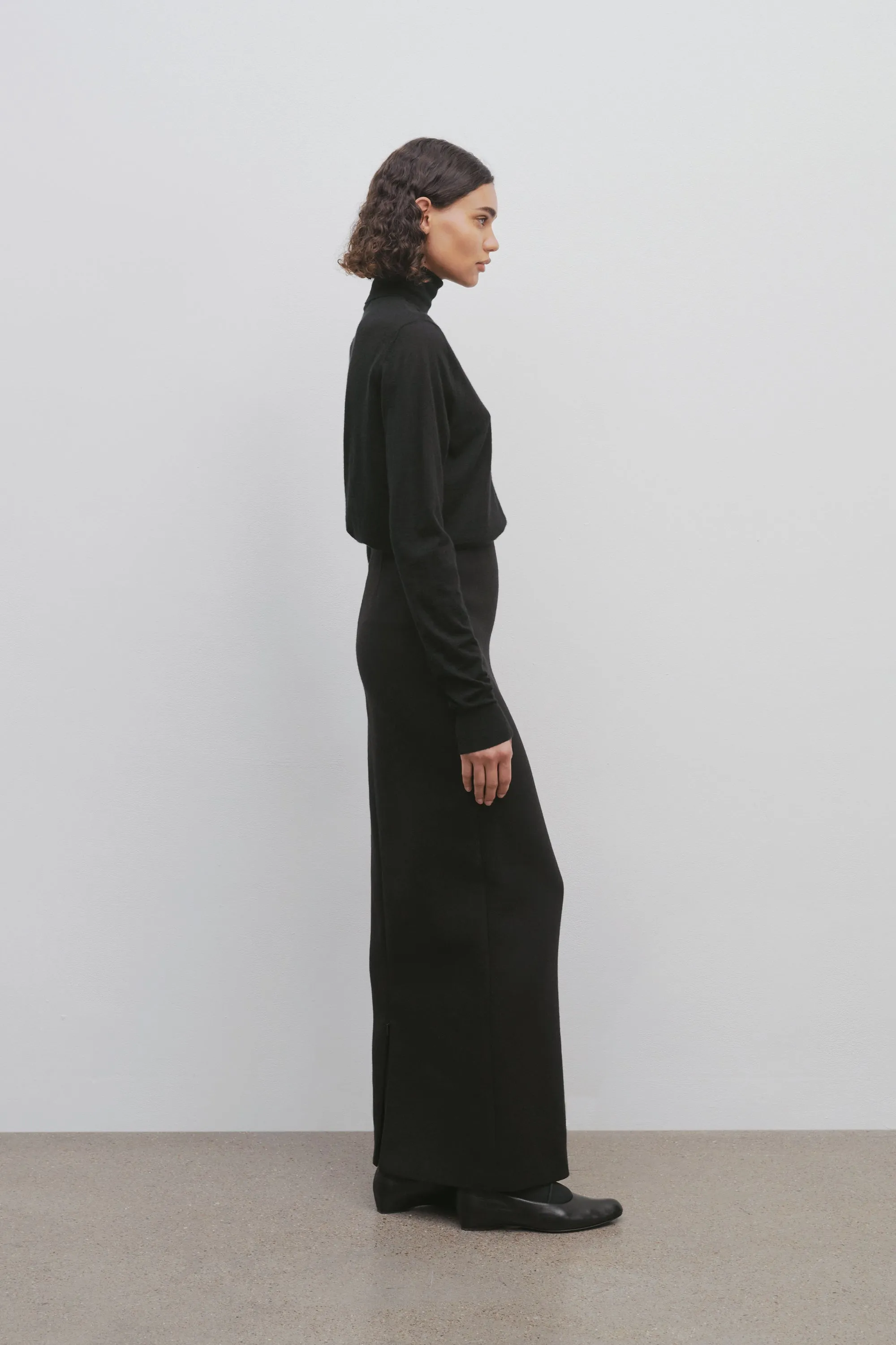 Bartelle Skirt in Virgin Wool and Silk sold by The Row product image thumbnail 5