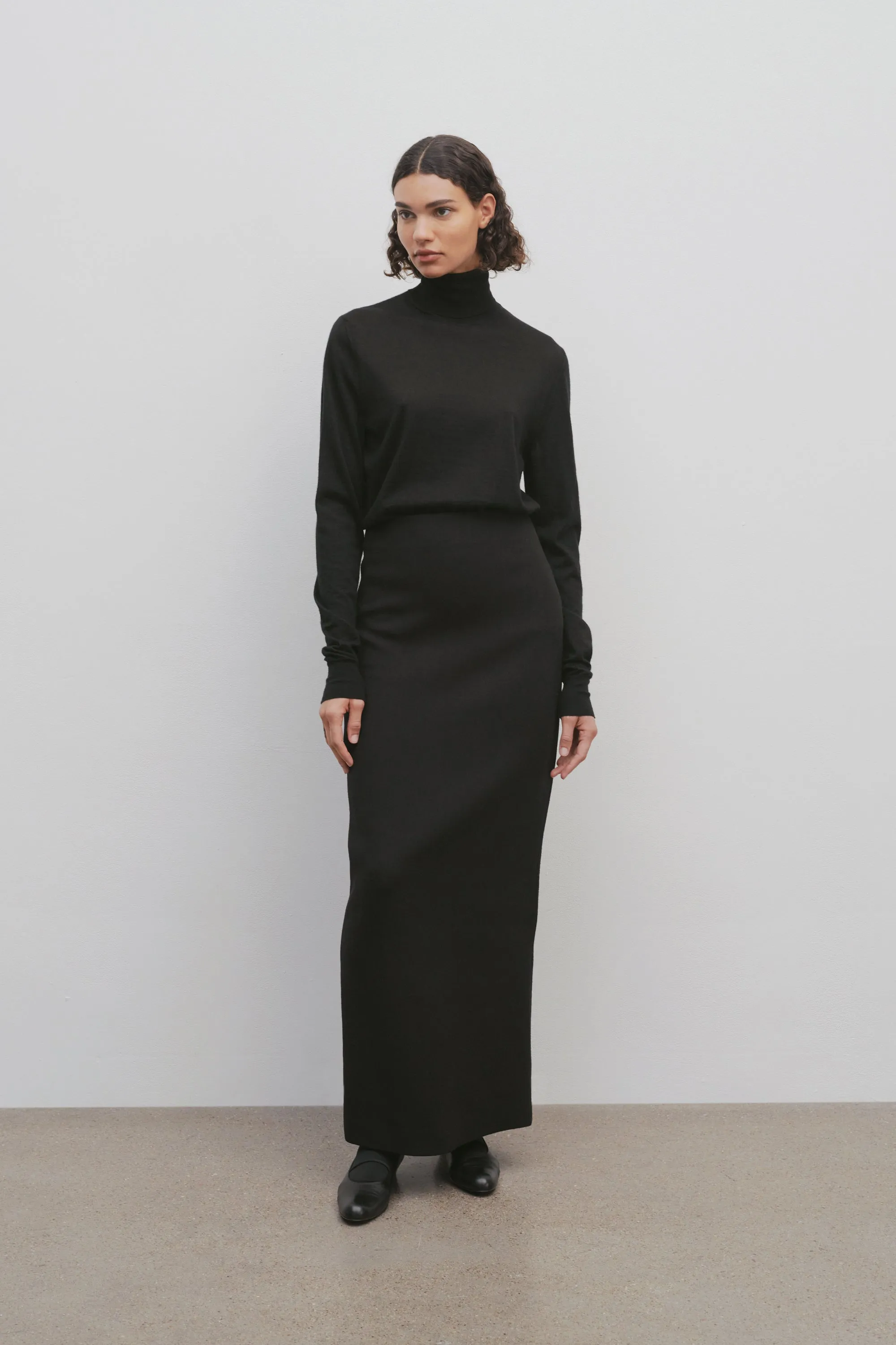 Bartelle Skirt in Virgin Wool and Silk sold by The Row product image thumbnail 4