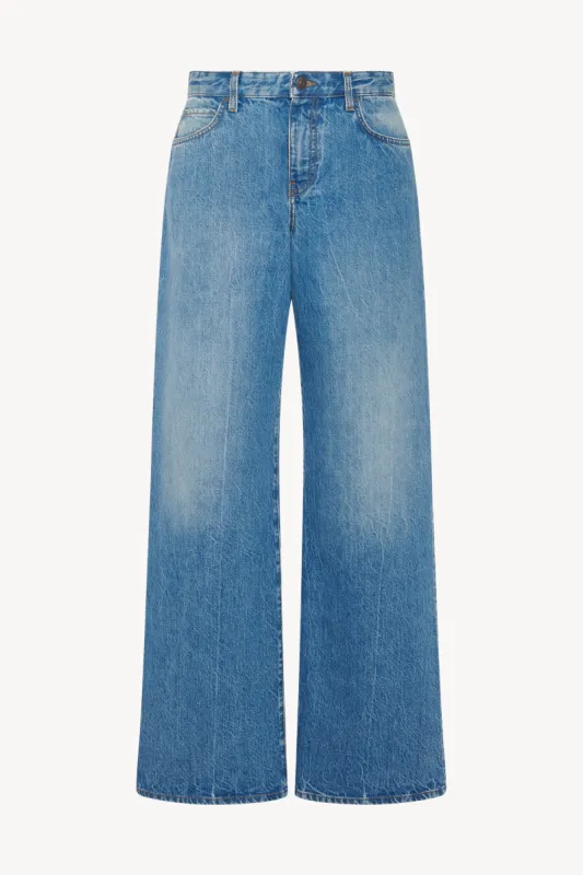 Eglitta Jean in Cotton sold by The Row