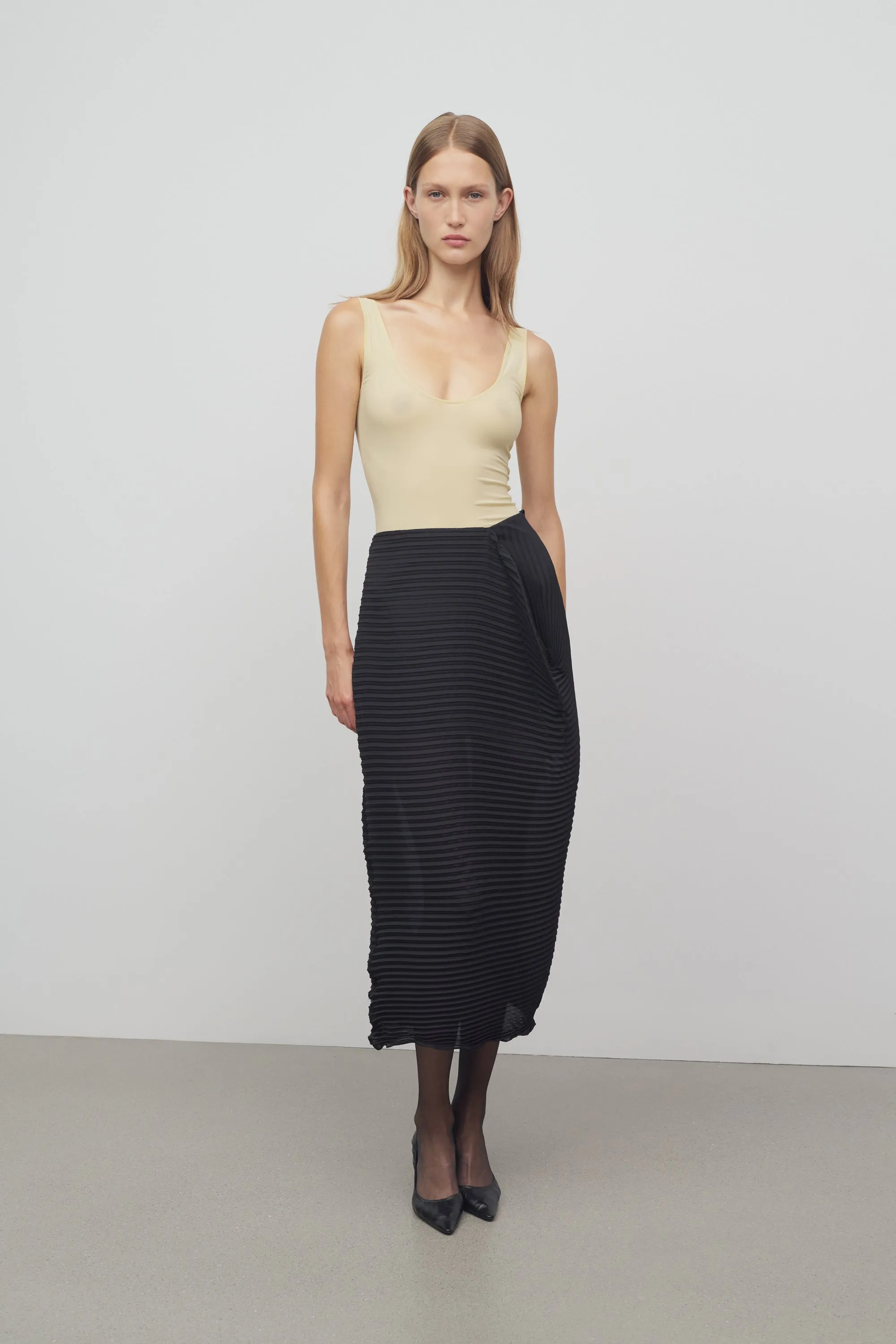 Yuki Skirt in Polyester sold by The Row product image thumbnail 3