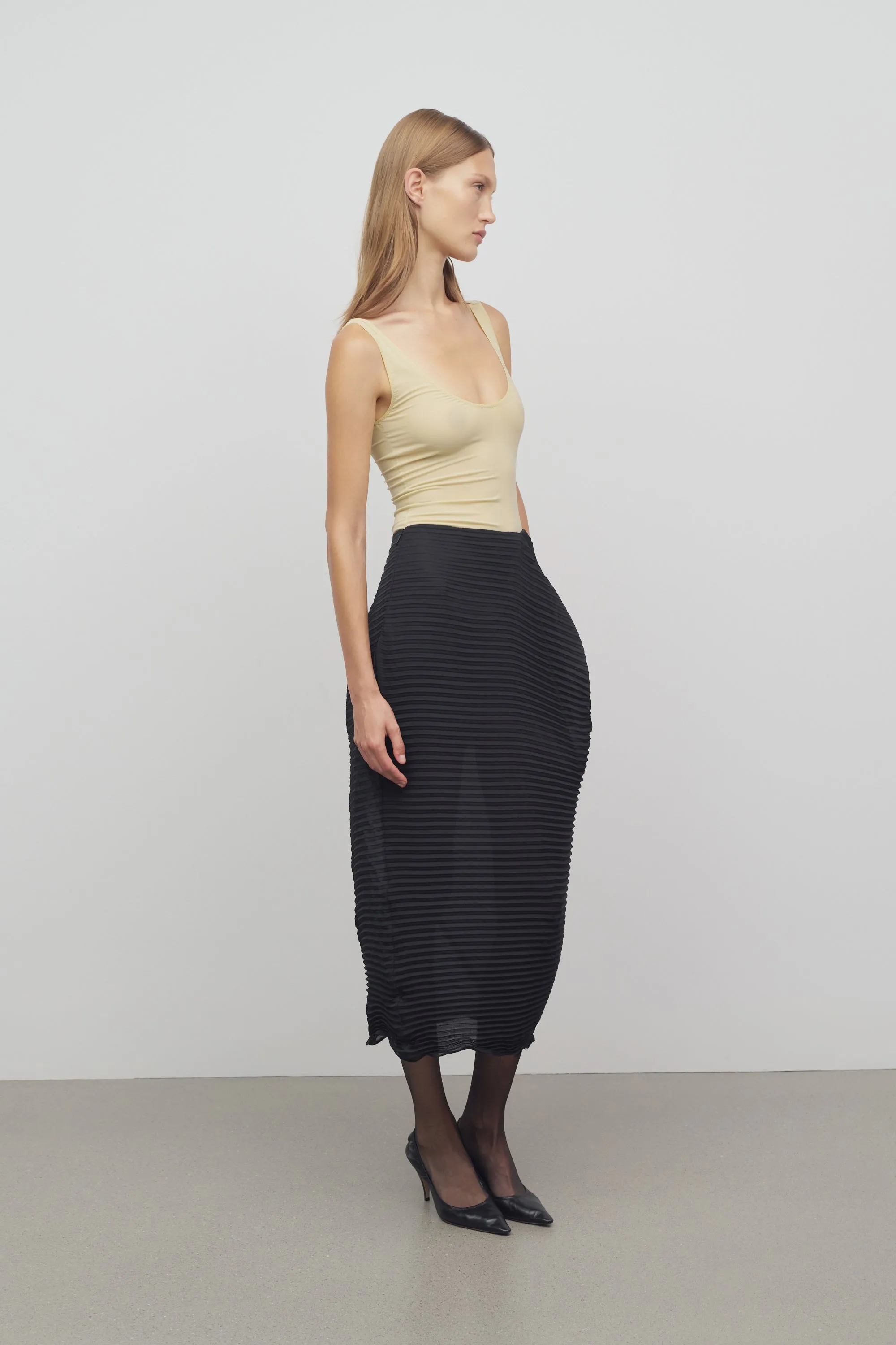 Yuki Skirt in Polyester sold by The Row product image thumbnail 4