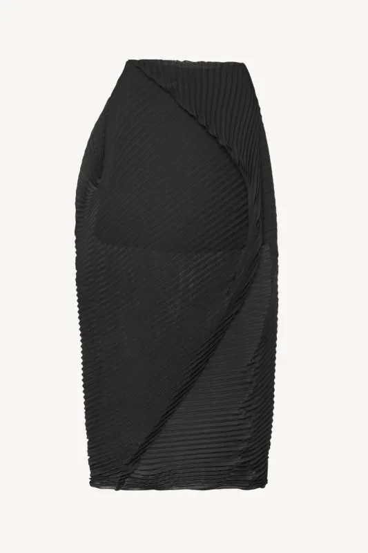 Yuki Skirt in Polyester sold by The Row