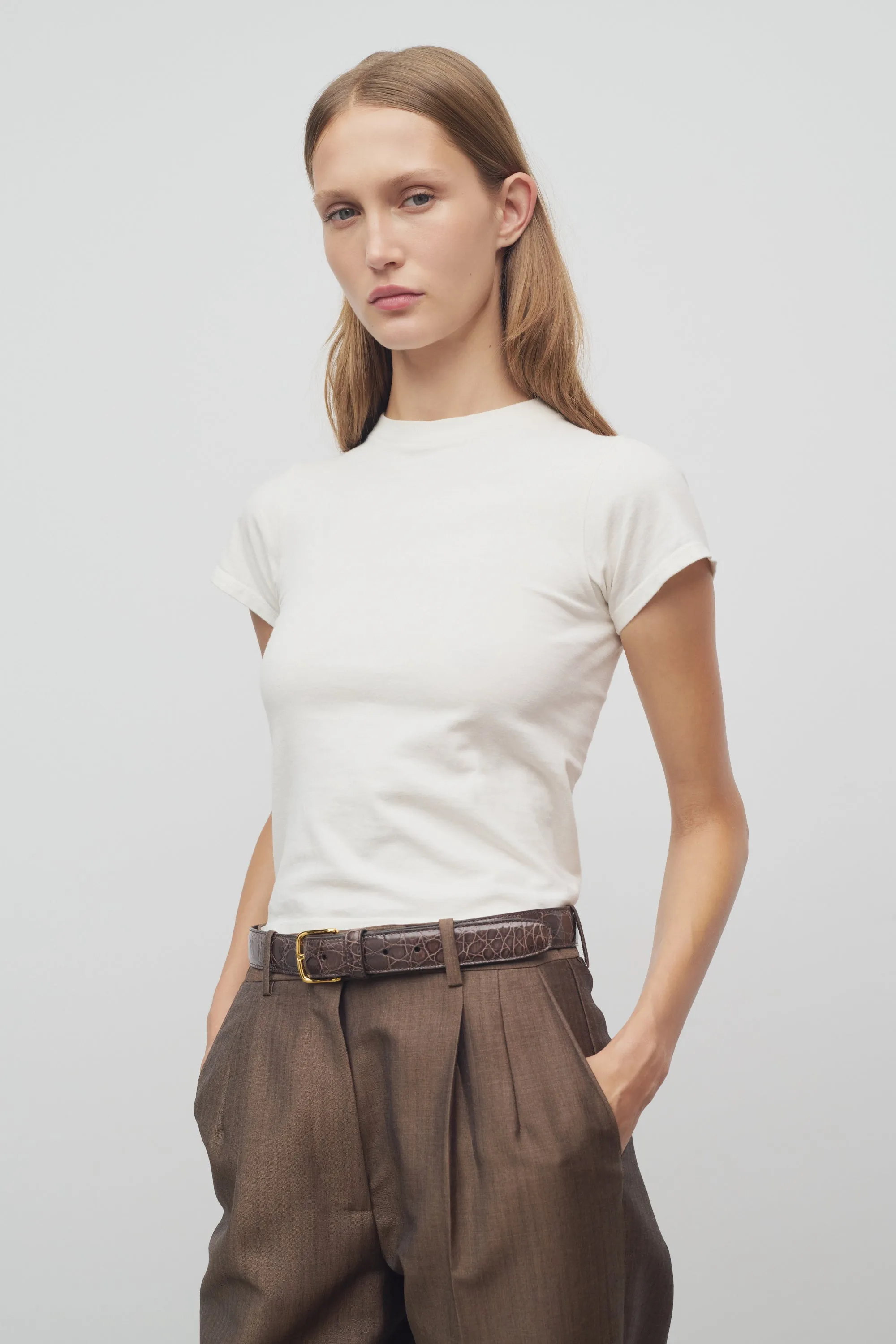 Tommy Top in Cotton and Silk sold by The Row product image thumbnail 3