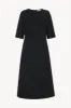 Solene Dress in Wool and Nylon sold by The Row