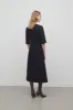 Solene Dress in Wool and Nylon sold by The Row