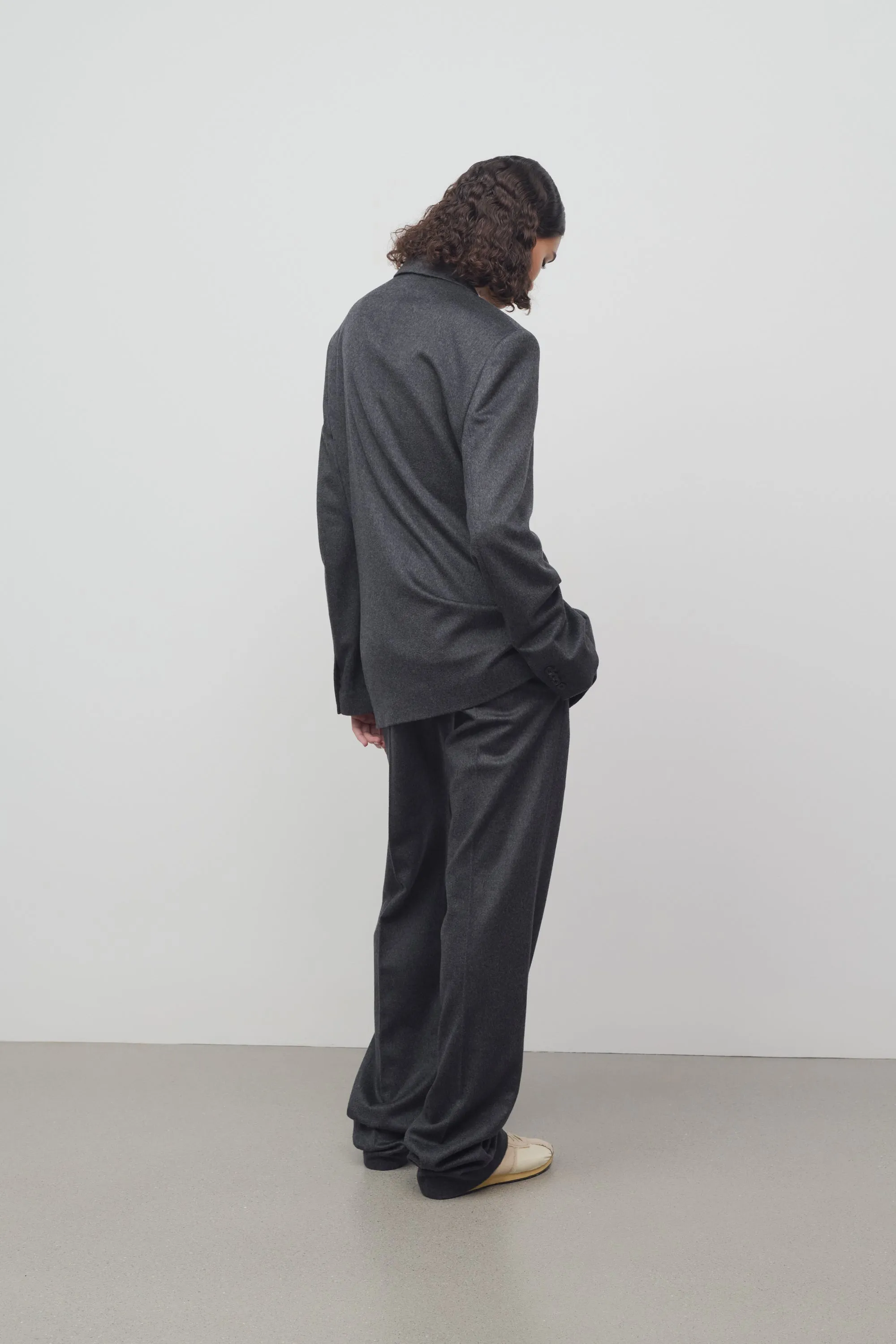 Selvie Pant in Cashmere sold by The Row product image thumbnail 5