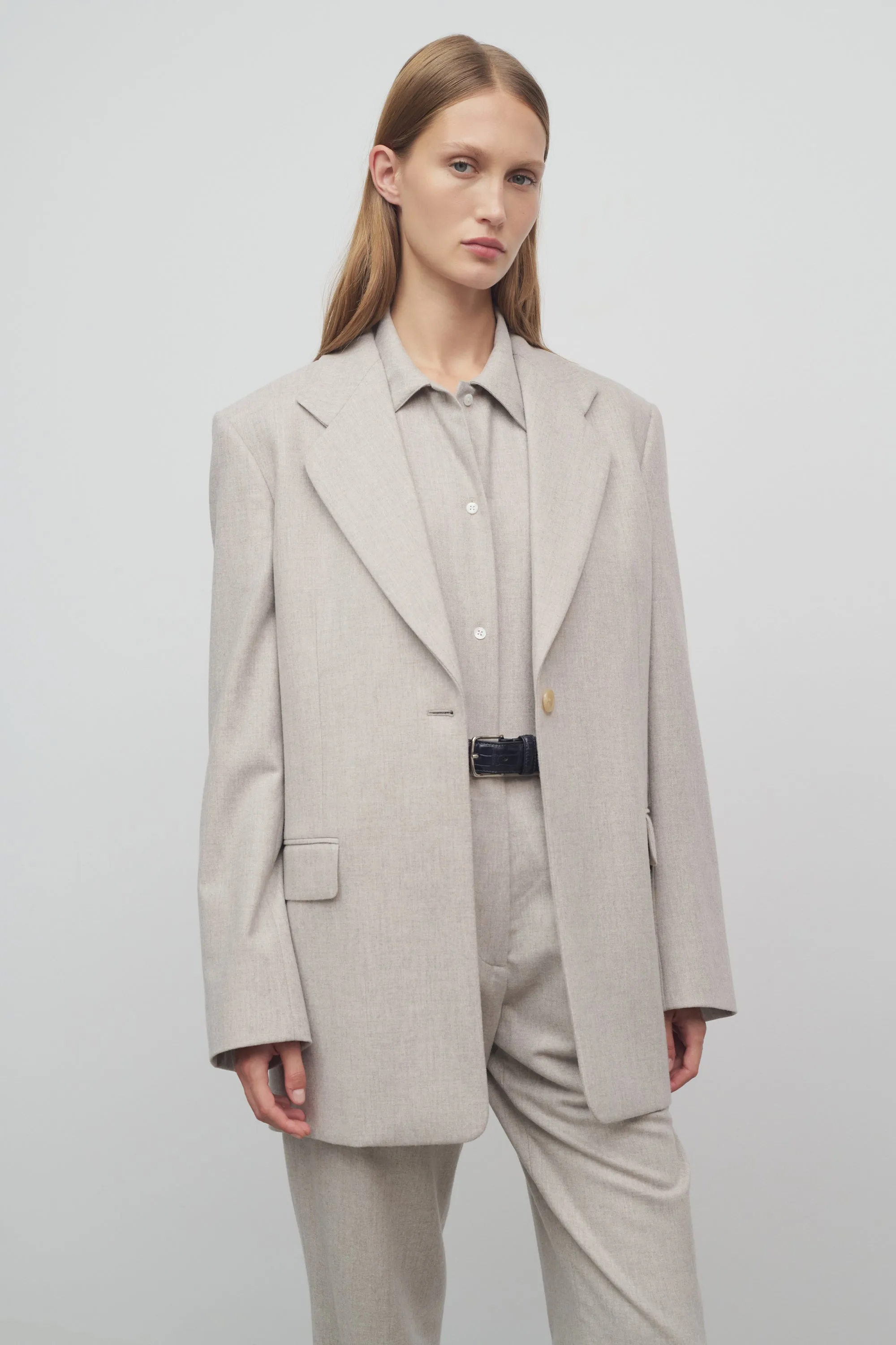 Vermont Jacket in Wool and Cashmere sold by The Row product image thumbnail 3