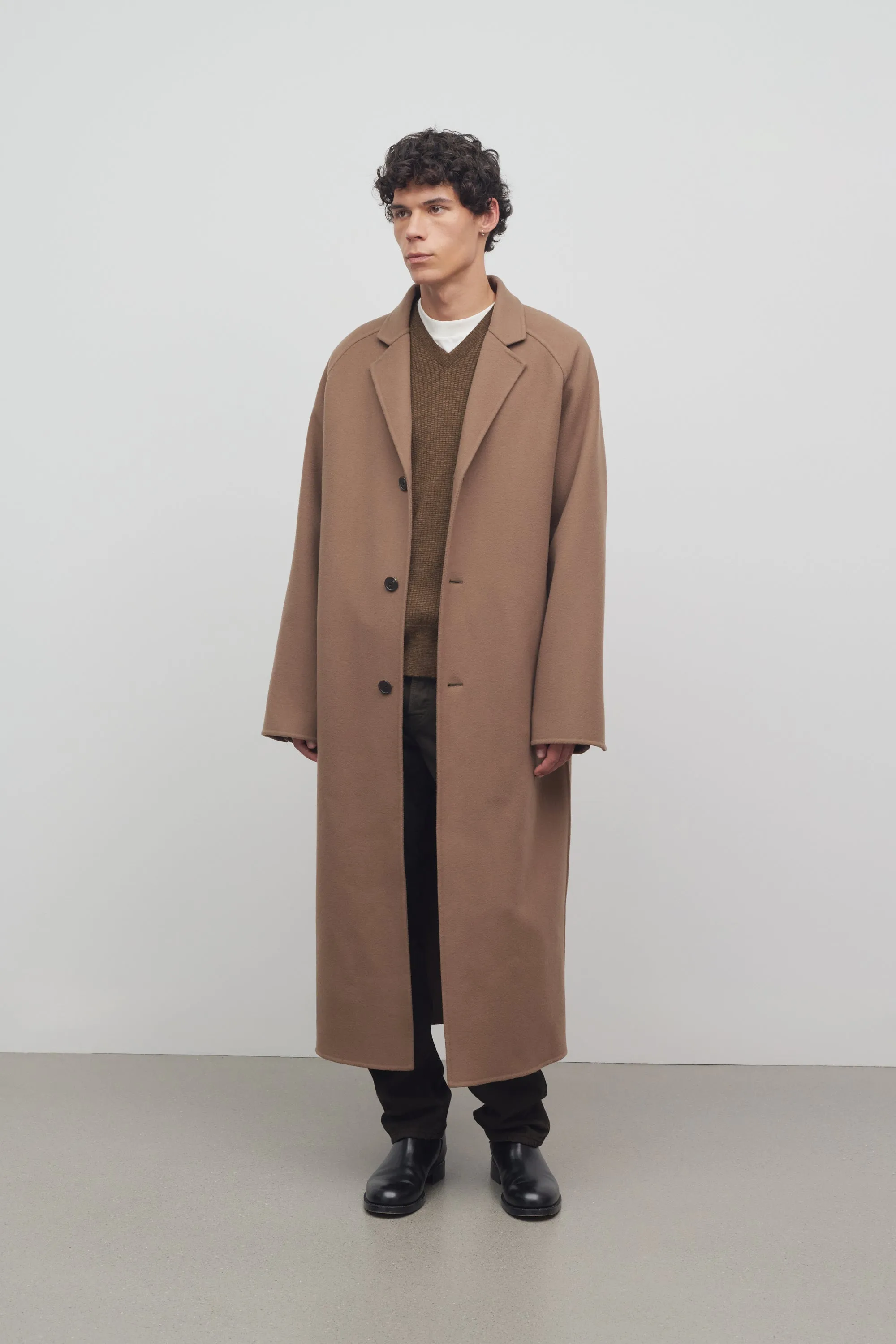 Moliere Coat in Wool sold by The Row product image thumbnail 3