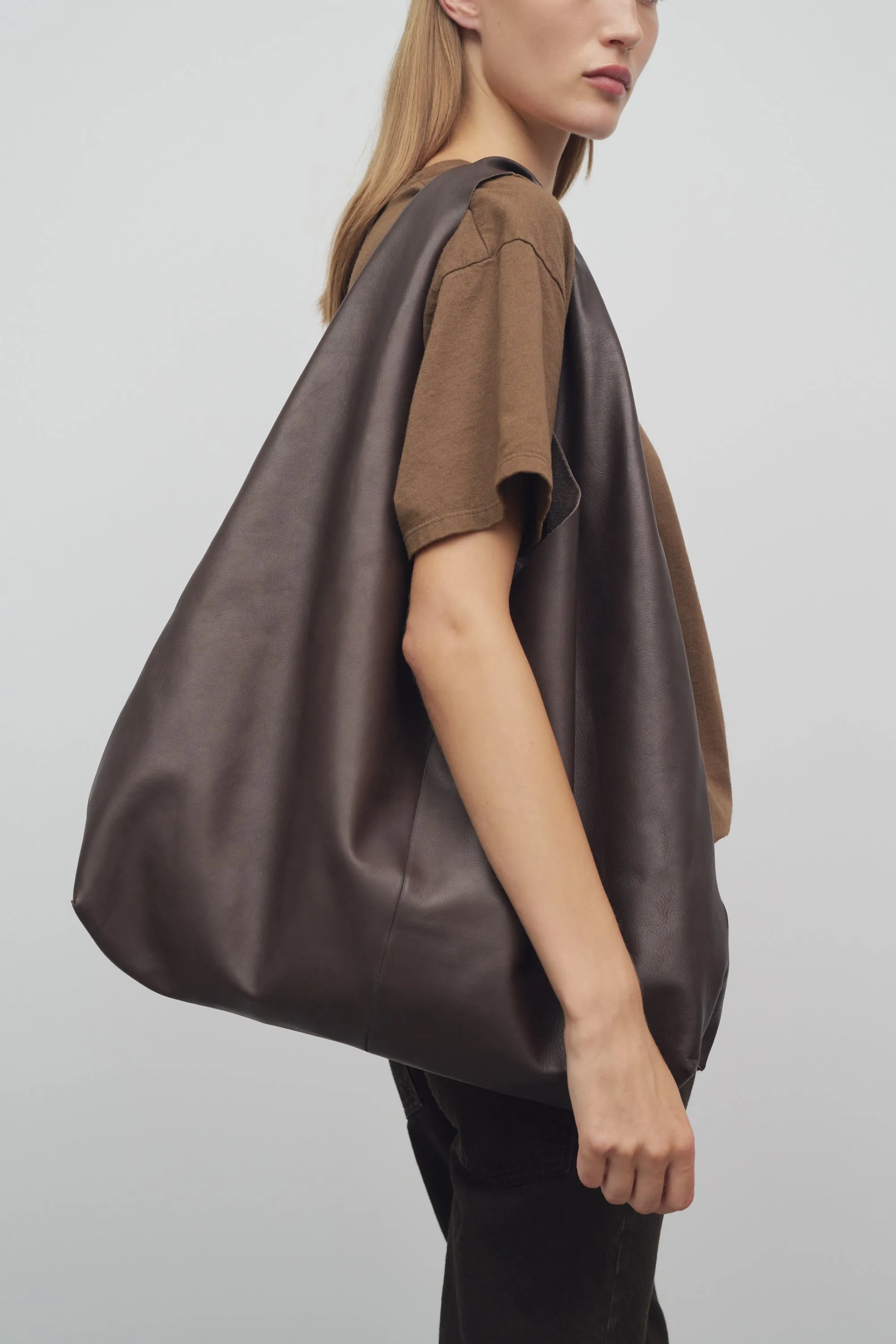 New Bindle Bag in Leather sold by The Row product image thumbnail 4