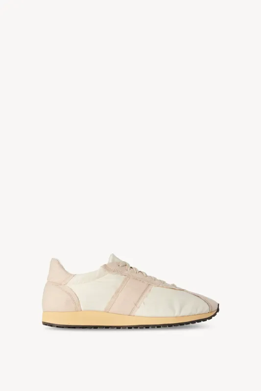 Mica Sneaker in Cashmere and Nylon made by The Row