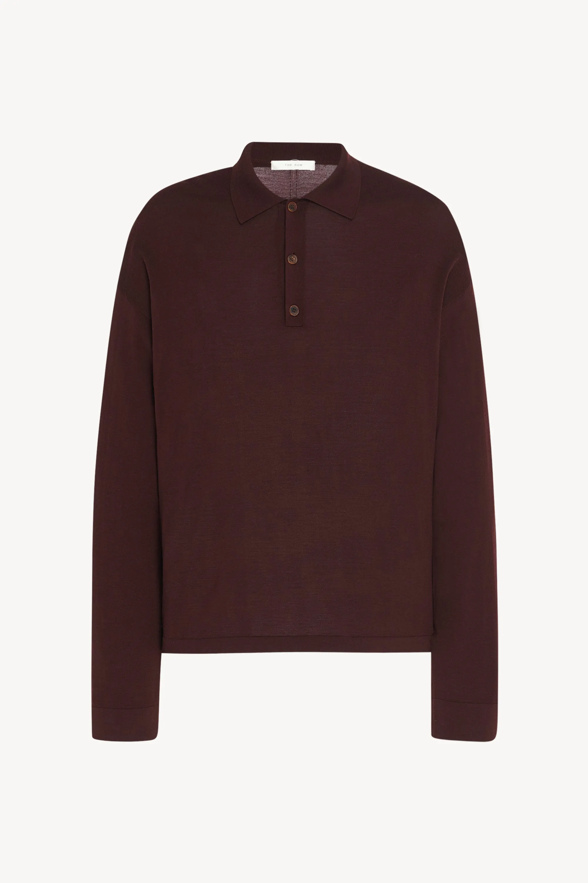 Miso Polo in Wool sold by The Row