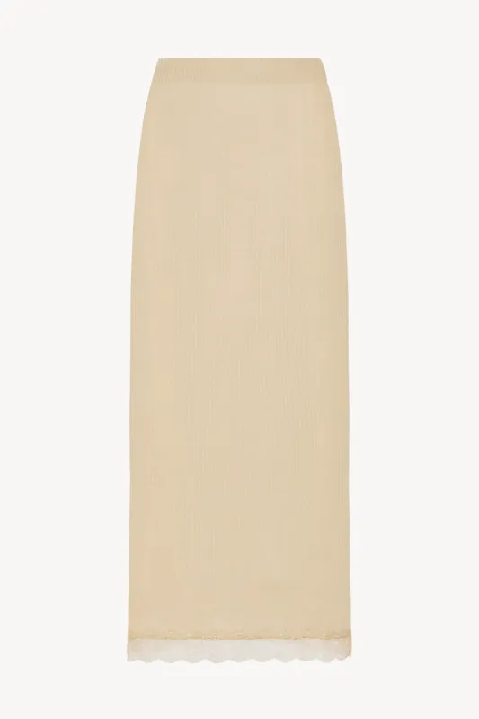 Indira Skirt in Silk sold by The Row