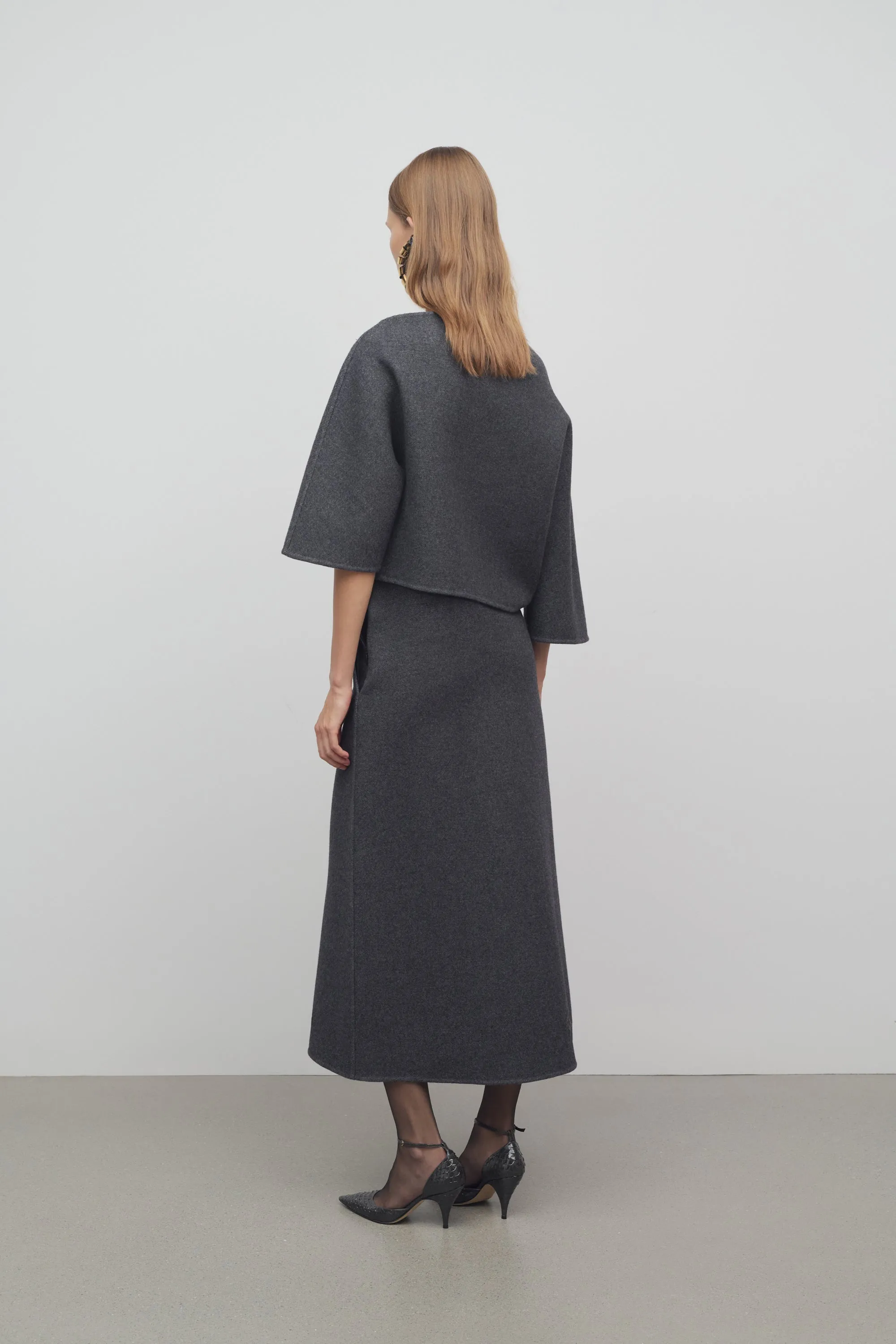Lison Skirt in Wool and Nylon sold by The Row product image thumbnail 5