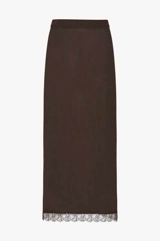 Indira Skirt in Silk sold by The Row