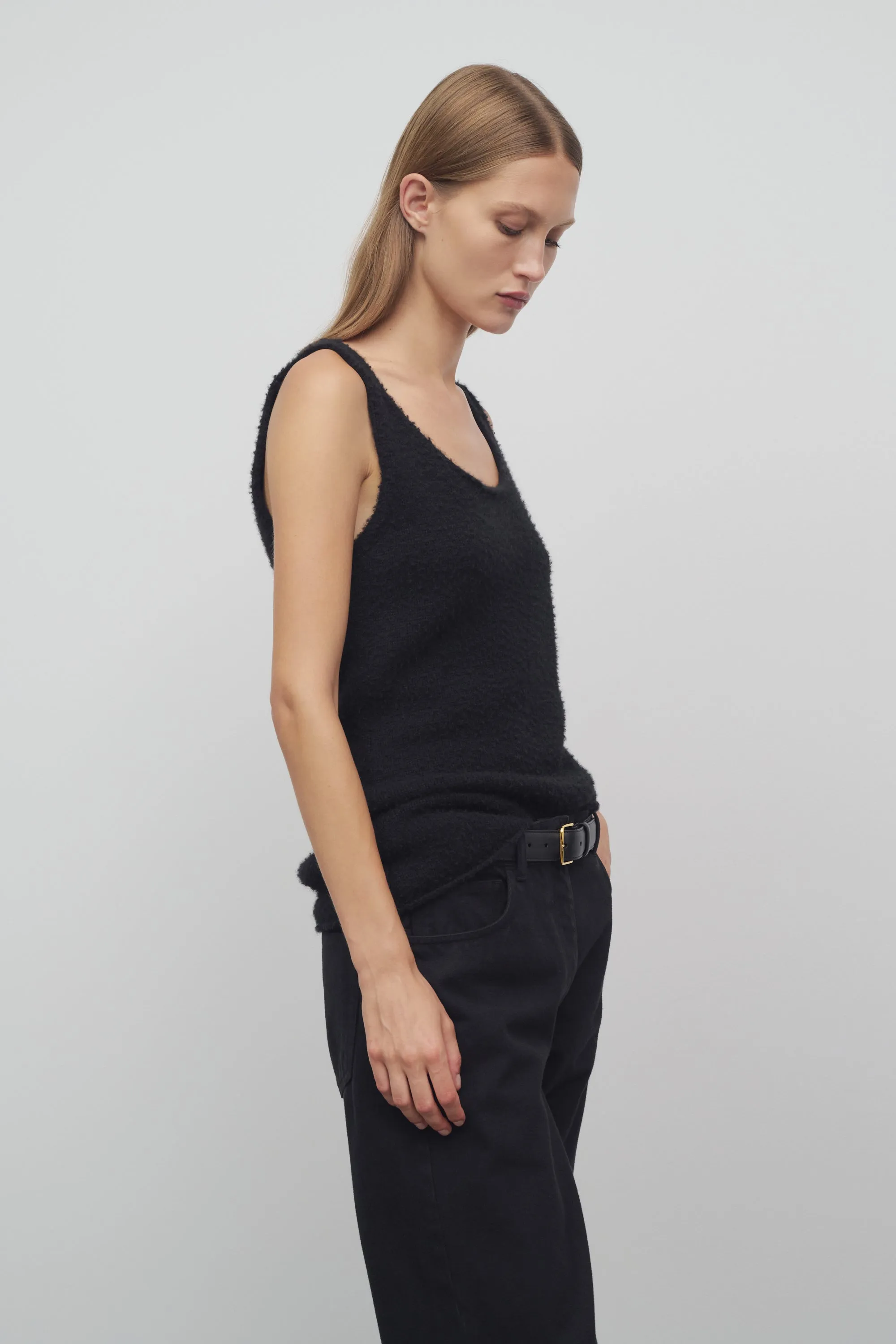 Iago Top in Cashmere sold by The Row product image thumbnail 4