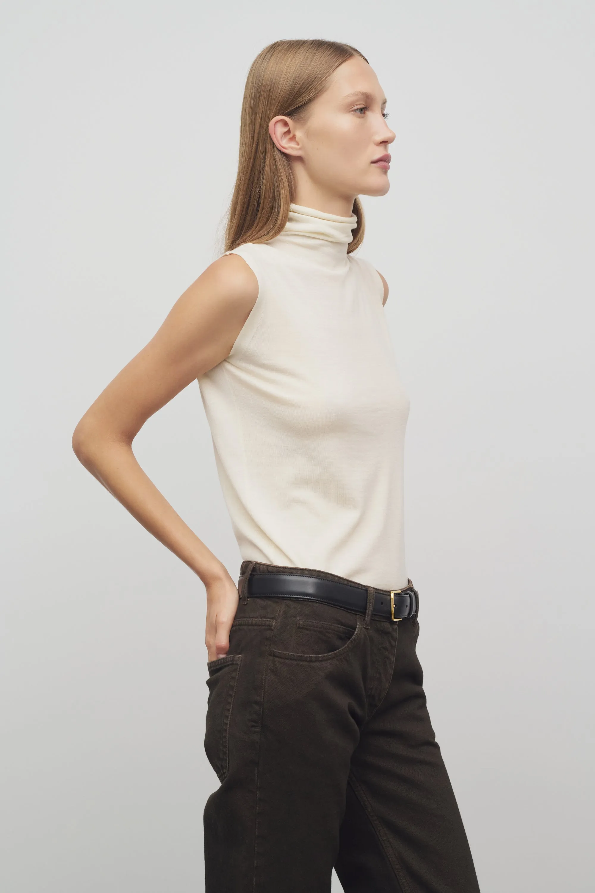 Ikatu Top in Wool sold by The Row product image thumbnail 4