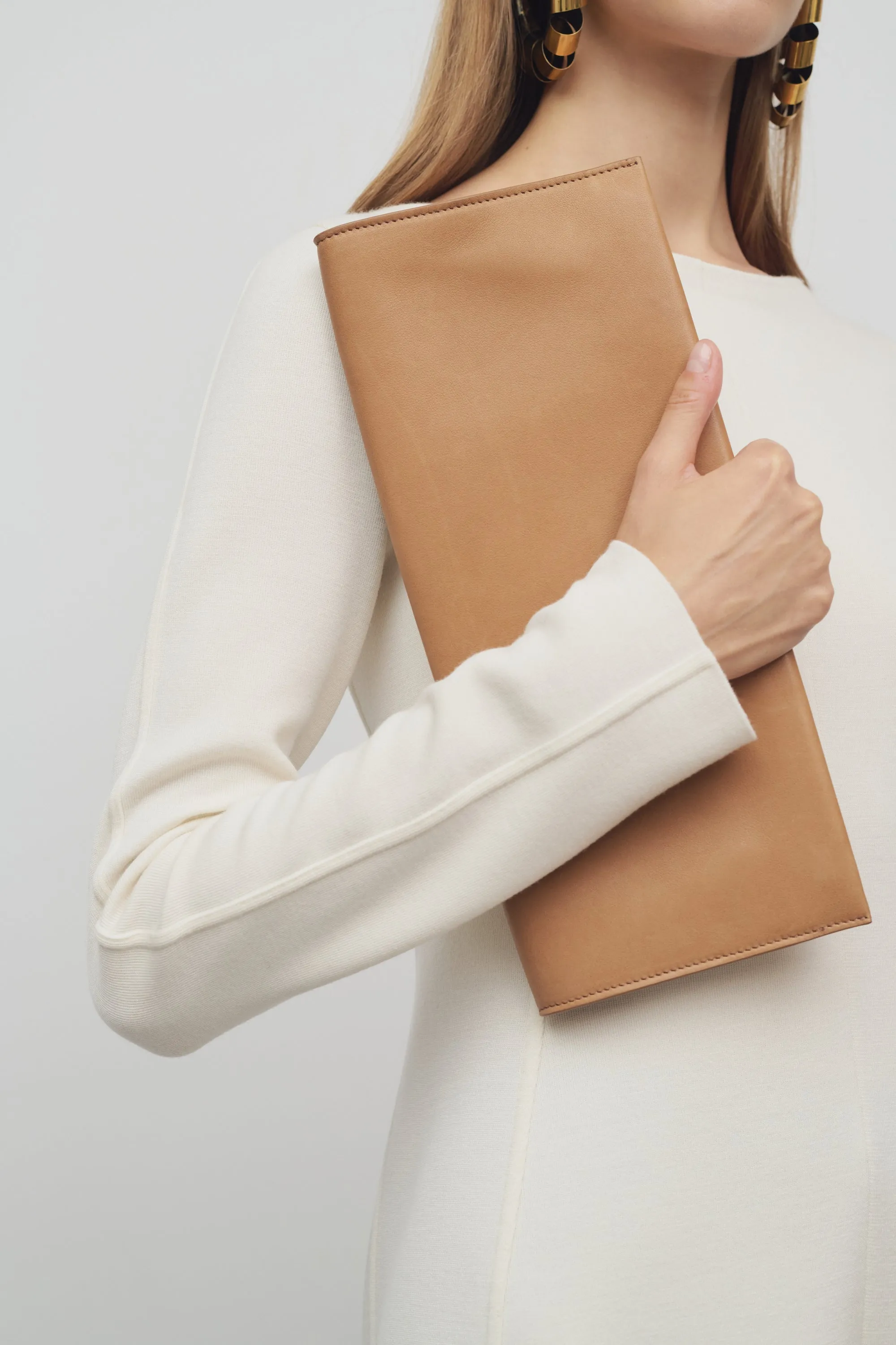 Flat Clutch in Leather sold by The Row product image thumbnail 4