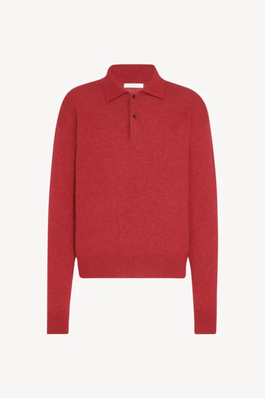 Gere Polo in Silk and Mohair sold by The Row