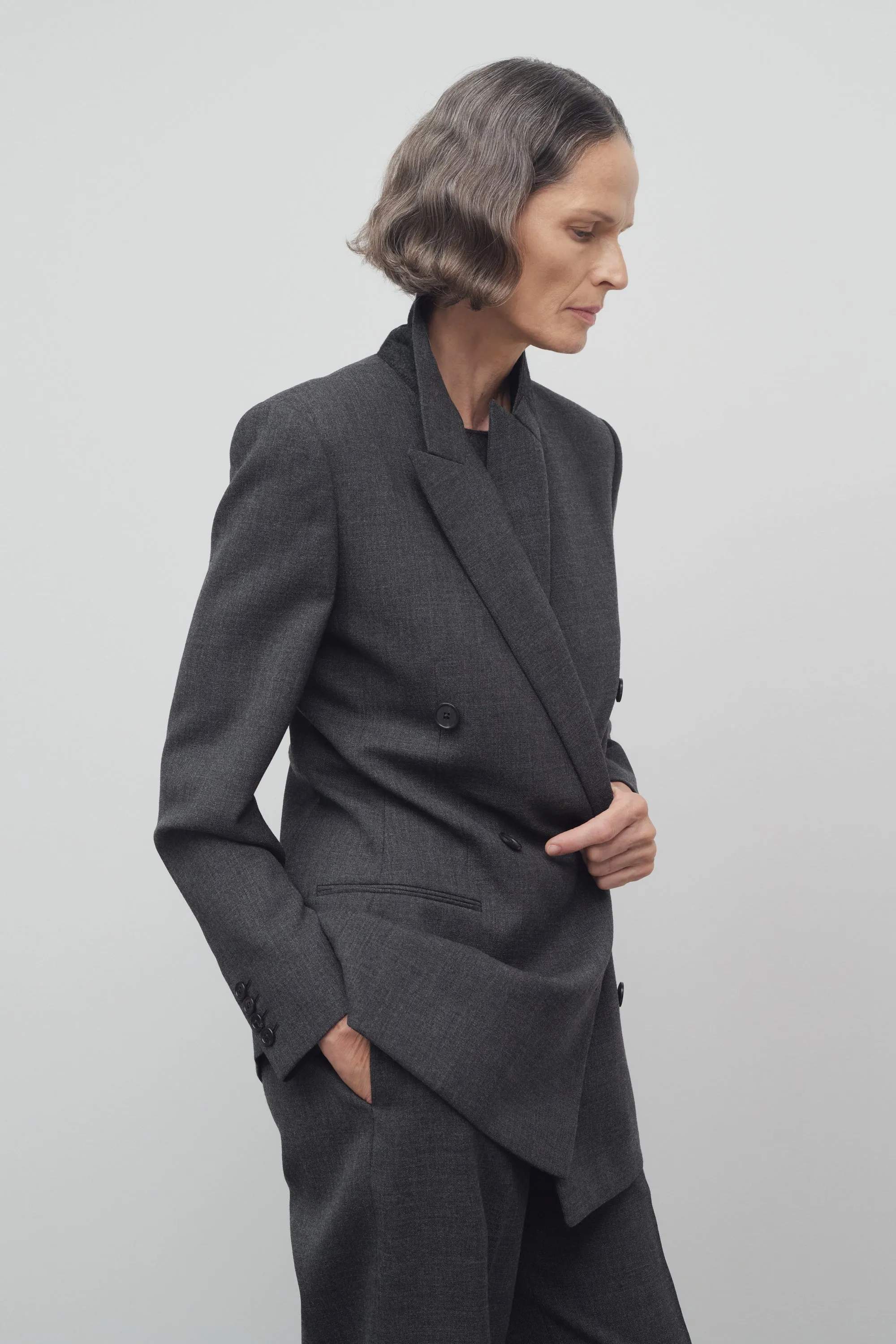 Franny Jacket in Wool sold by The Row product image thumbnail 4