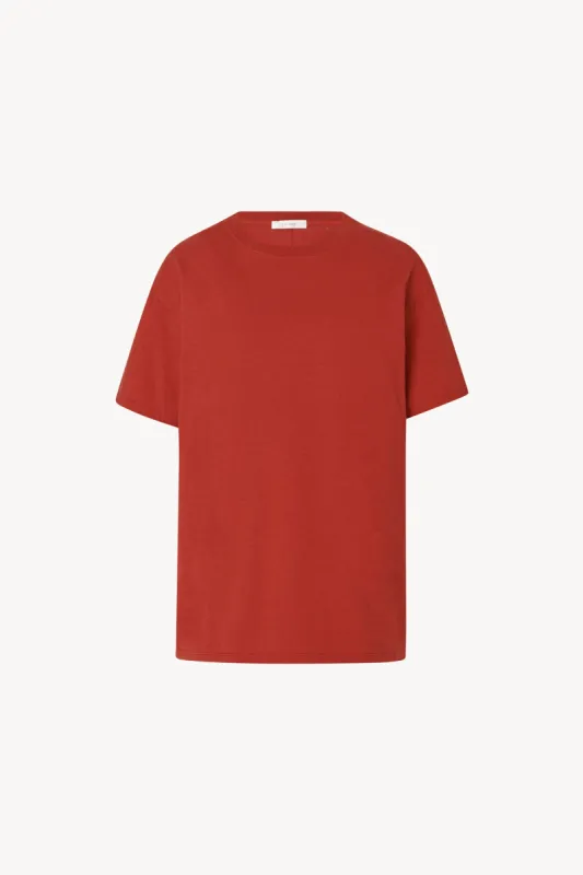 Ash T-Shirt in Cotton and Silk sold by The Row