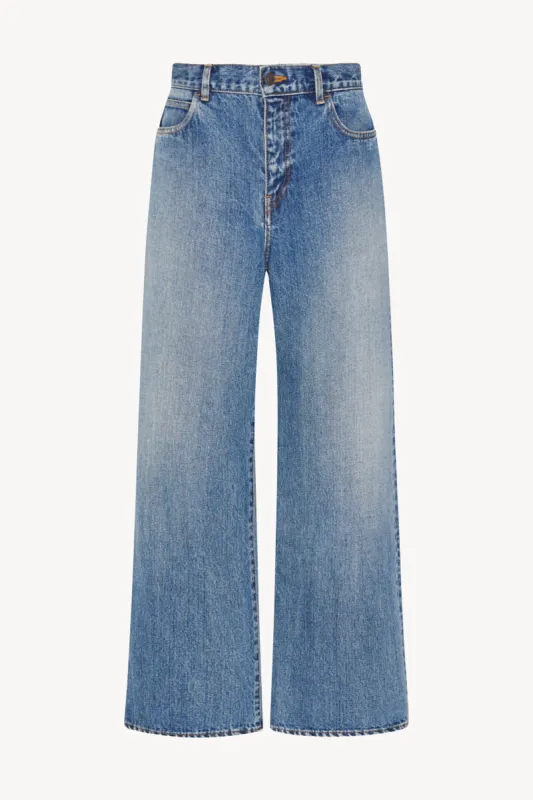 Eglitta Jean in Cotton sold by The Row