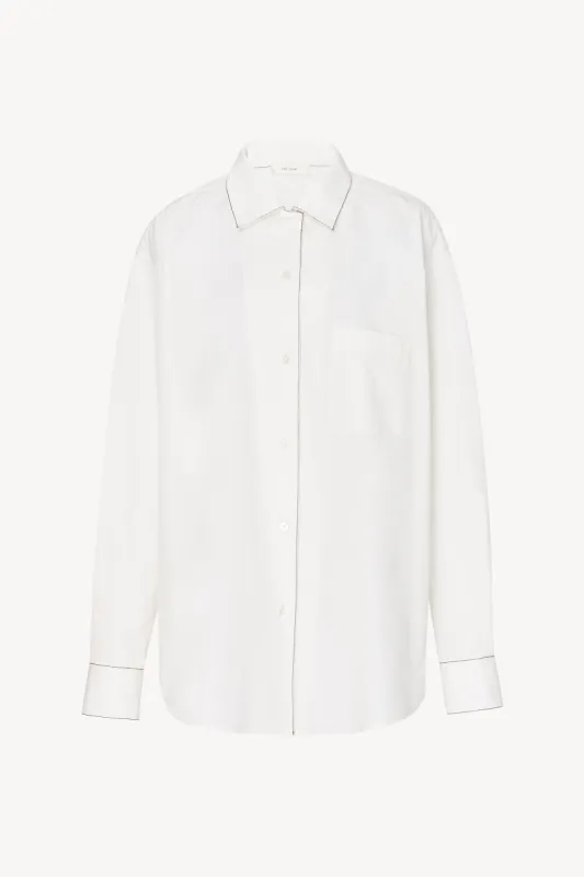 Ashlin Shirt in Cotton sold by The Row
