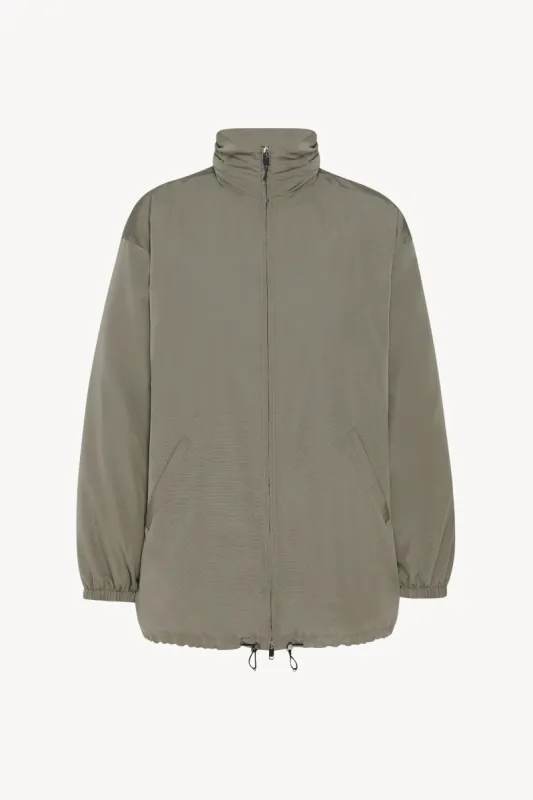 Chon Jacket in Silk and Wool sold by The Row