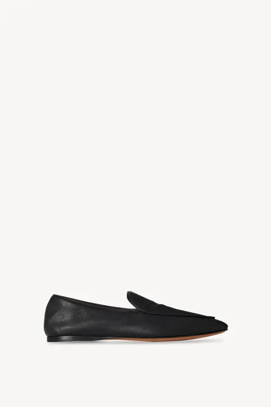 Awar Flat Loafer in Leather sold by The Row