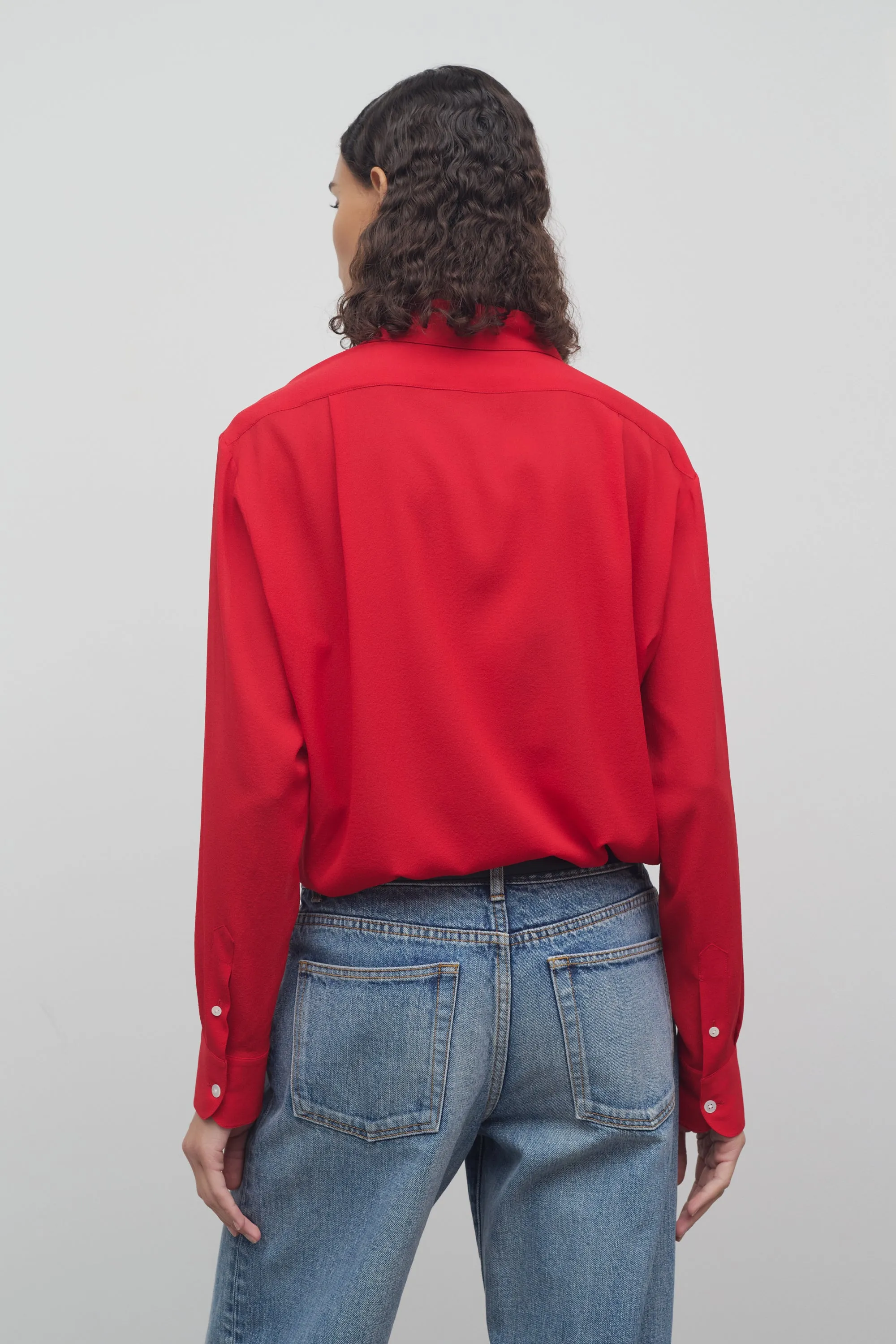 Elia Shirt in Silk sold by The Row product image thumbnail 5