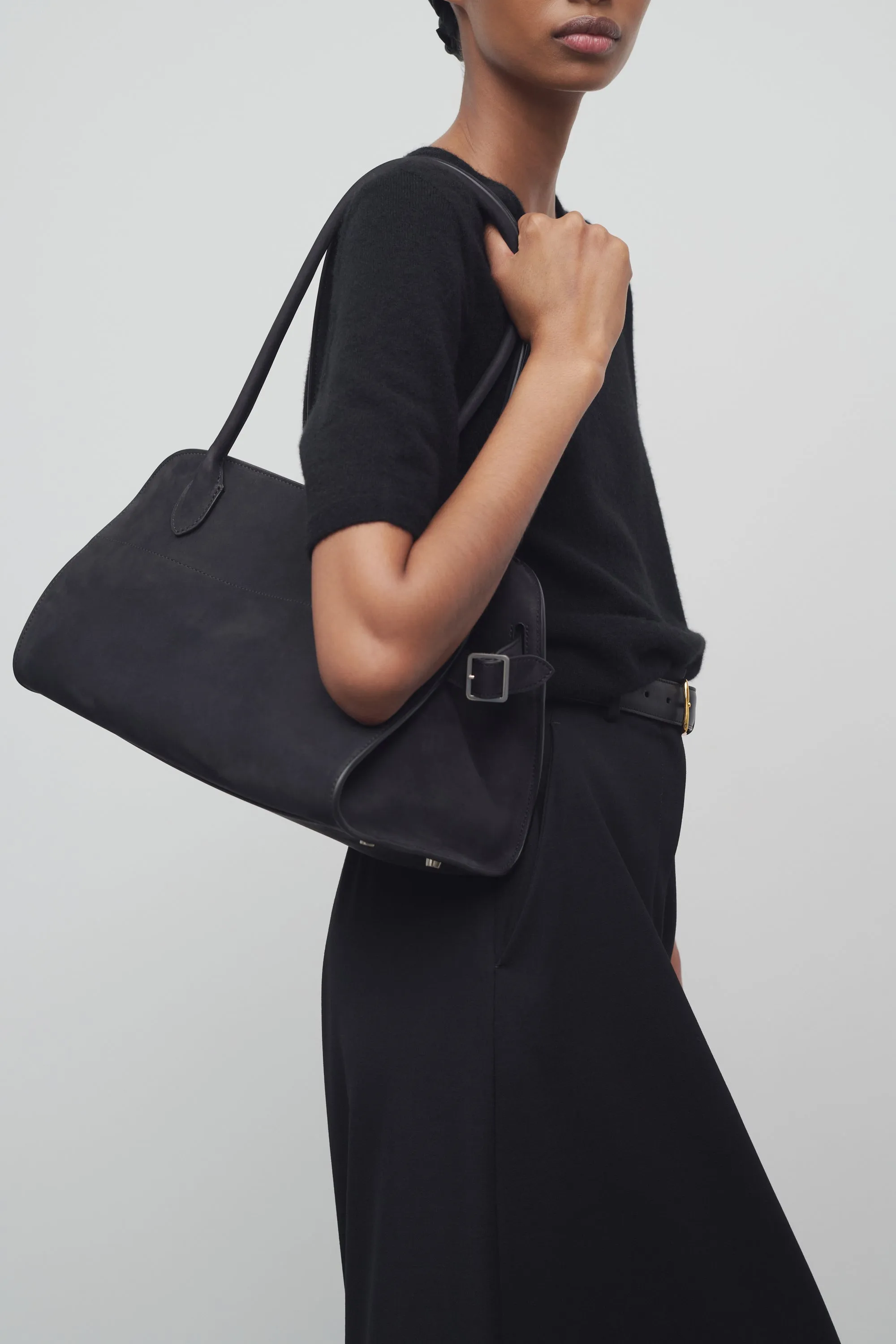 Margaux Shoulder 12 Bag in Nubuck sold by The Row product image thumbnail 4