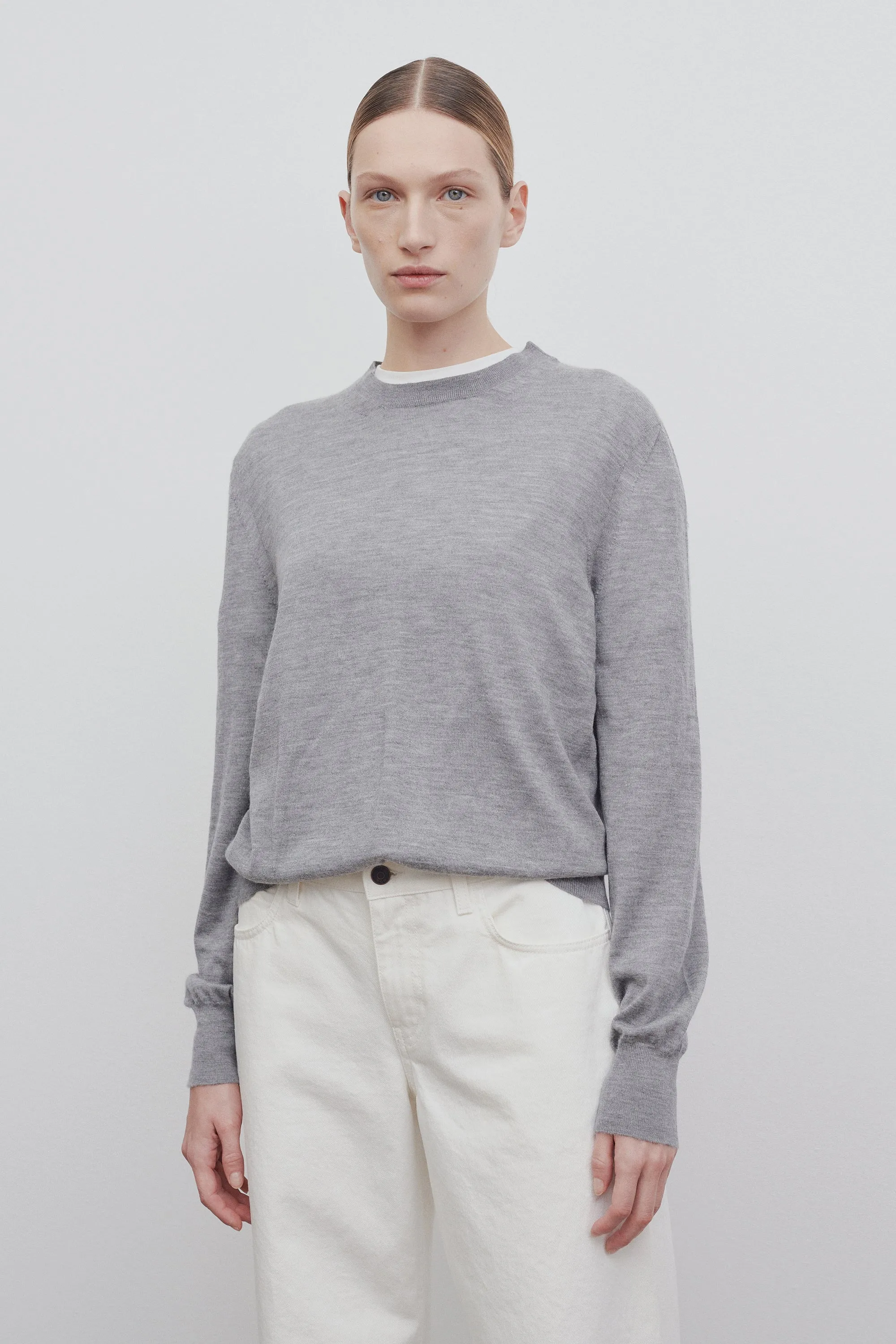 Islington Top in Cashmere sold by The Row product image thumbnail 3