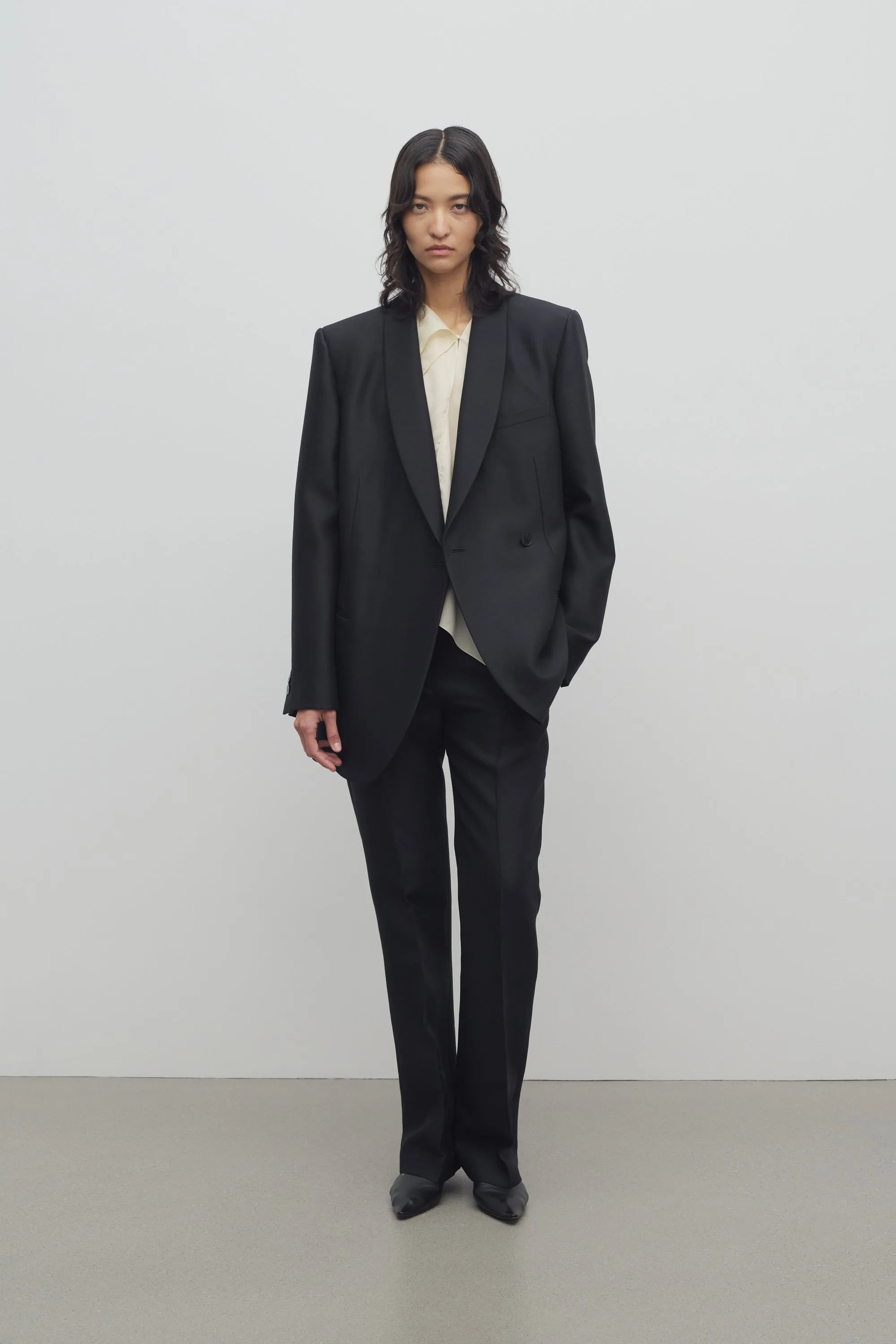 Alaric Pant in Wool and Silk sold by The Row product image thumbnail 3