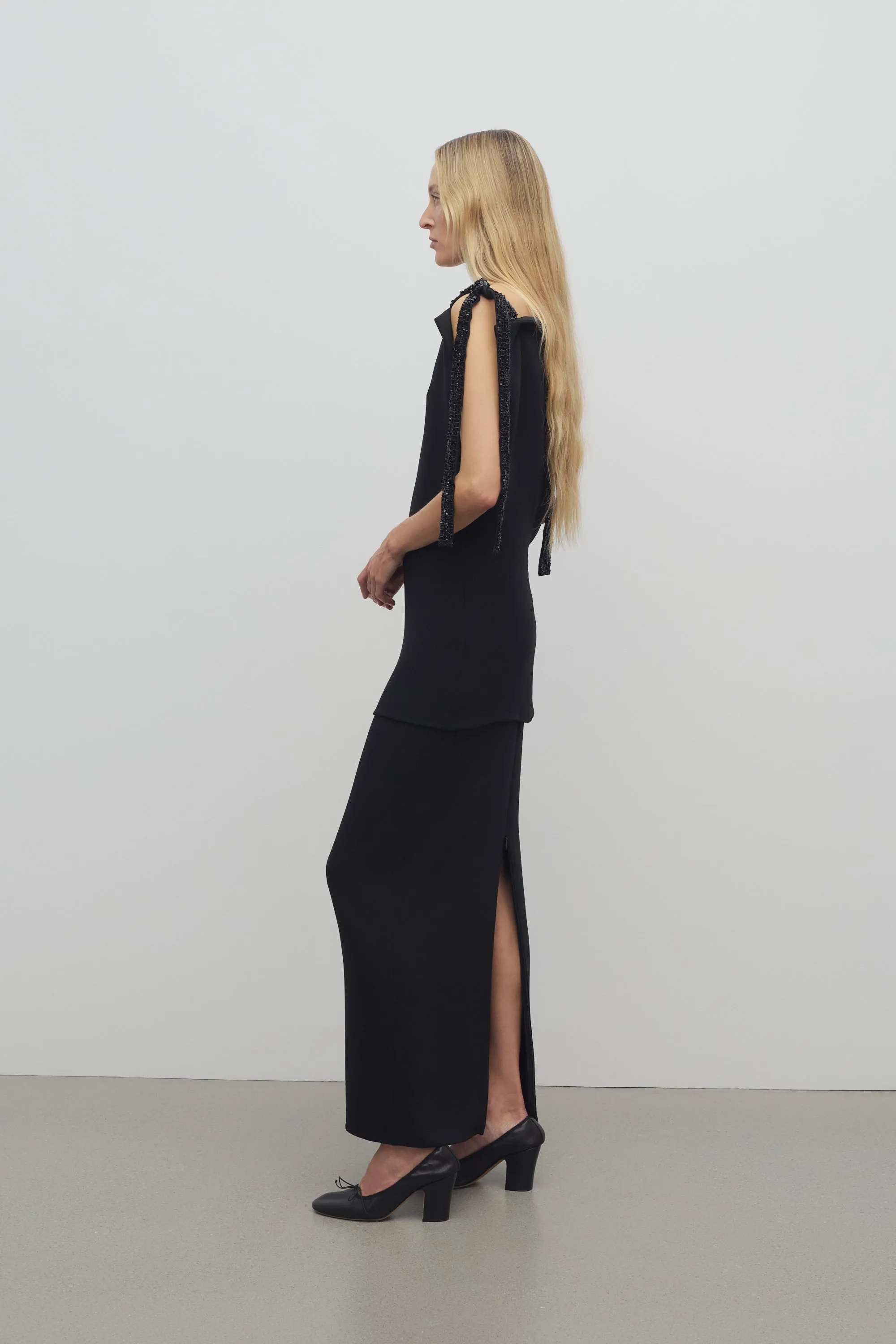 Sartelle Skirt in Silk sold by The Row product image thumbnail 5