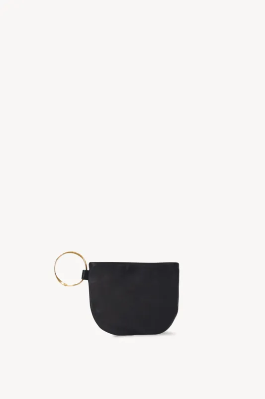 Geo Bracelet Clutch in Leather sold by The Row