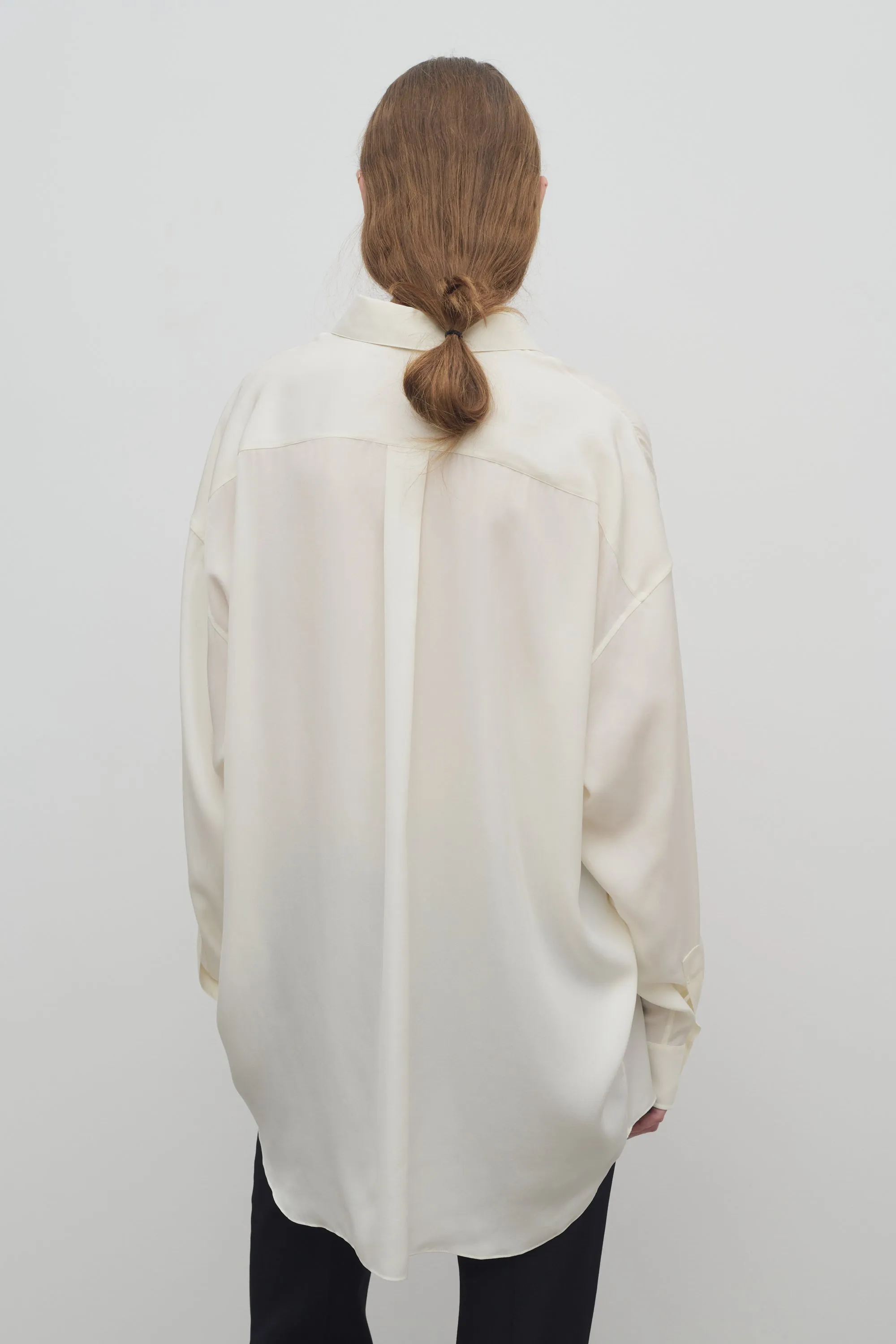 Caster Shirt in Silk sold by The Row product image thumbnail 5