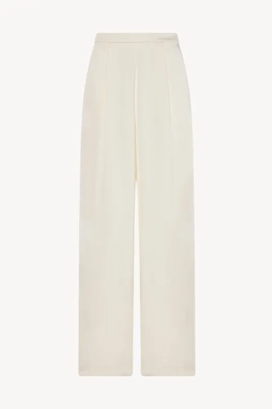 Caledon Pant in Silk and Wool sold by The Row