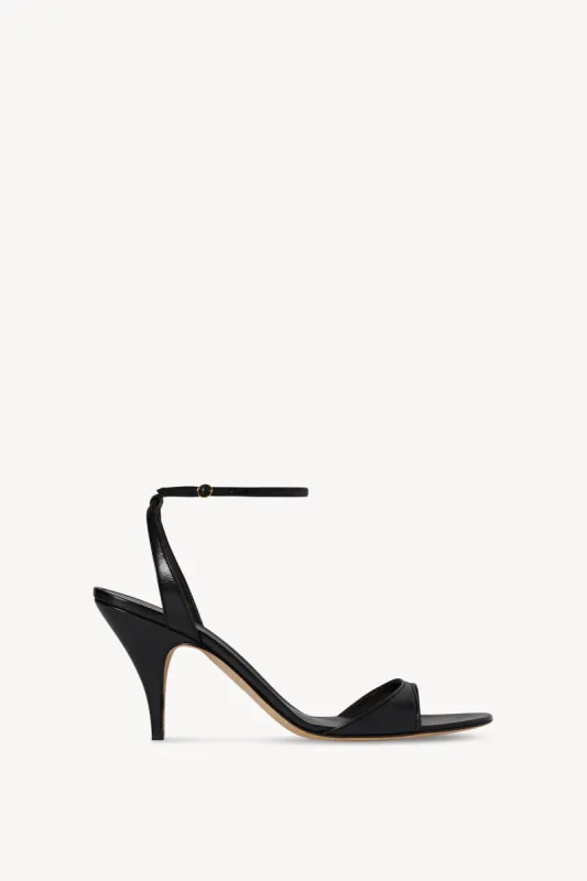 Vika Ankle Strap Heel in Leather sold by The Row