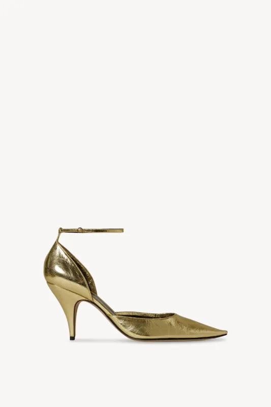 Liisa D'Orsay Pump in Leather sold by The Row